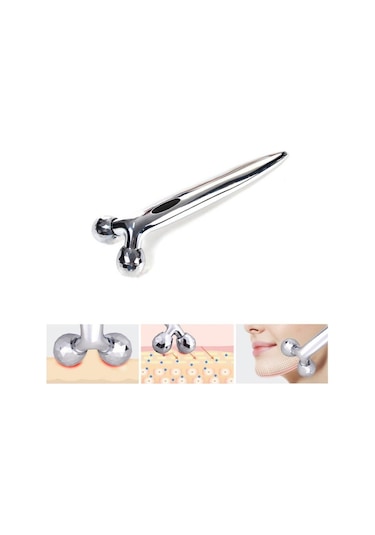 3d Masaj Aleti Sıkılaştırıcı Rahatlama Basen Yüz İçin Cilt Yenile Gri