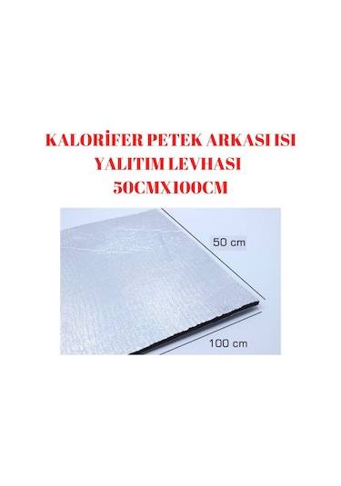 Tasarruf İçin Kalorifer Petek Arkalığı Petek Arkası Isı Yalıtımı