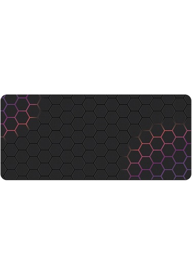 Cbtx 500x1200x3mm Büyük Mouse Pad Petek Desenli E-sport Gaming Masaüstü Mat - Stil 12