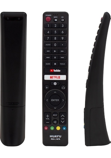 Huayu Rm-l1678 Sharp Netflix-youtube Tuşlu Lcd-led Tv Kumanda