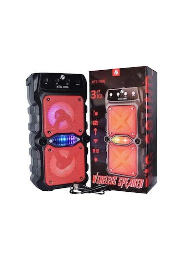 KTS-1096 Taşınabilir Kablosuz Bluetooth Hoparlör