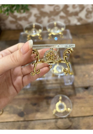 Gold Cam Yüzük Yükseltici Lokumluk Altın Rengi