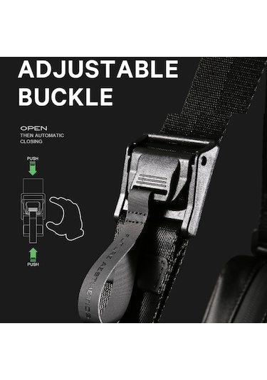 Bange Bg-7670 Erkek Omuz Askılı Crossbody Göğüs Çantası Siyah