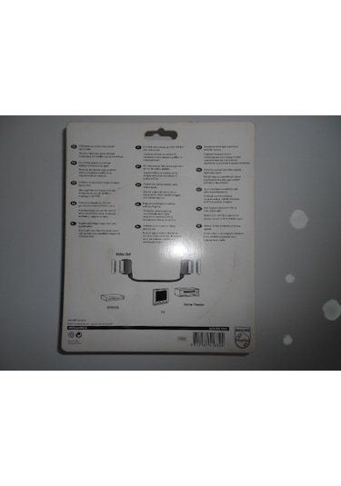 Philips Uyumlu Swv4543W Scart Scart 3 Metre Altin Uçlu Kablo