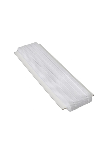 Yassı Lastik 1cm Bel Paça Lastiği Beyaz-10mt