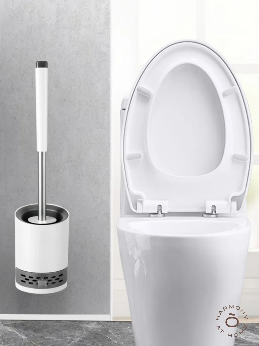 Tohomu Skılı Silikon Tuvalet Fırçası 348121293 Bej