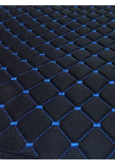 Hyundaı İ40 Sw İçin Uyumlu 2'li Koltuk Minderi Ergo Siyah-mavi