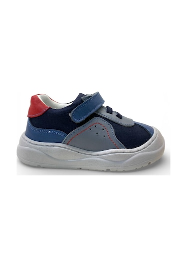 Tuğba Ortopedi 113 Bebek Deri Sneaker Mavi