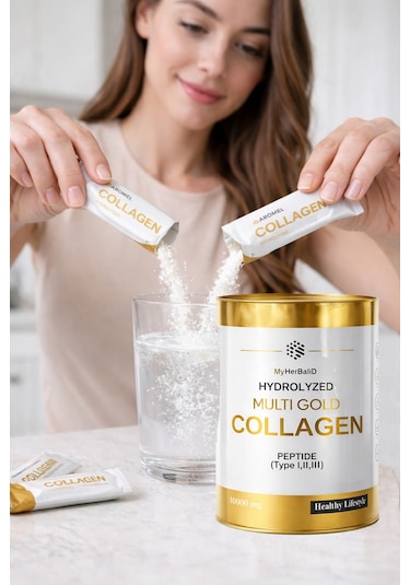 Aromel Hydrolyzed Multi Gold Hidrolize Kolajen 10000 Mg 30 Saşe