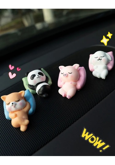 Mag Things Araba İçin Uykuda Tavşan Figürü 354846819