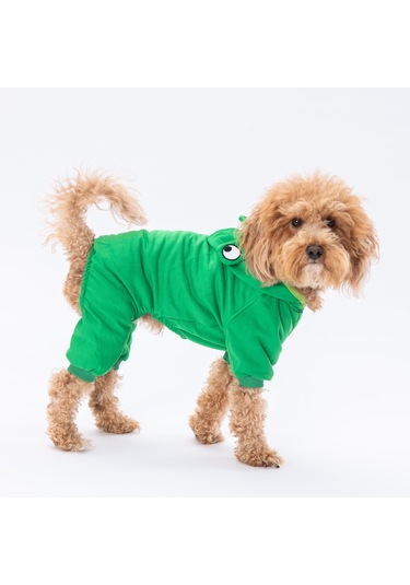 Pettrend Frog Kedi Köpek Tulumu Kedi Köpek Kıyafeti