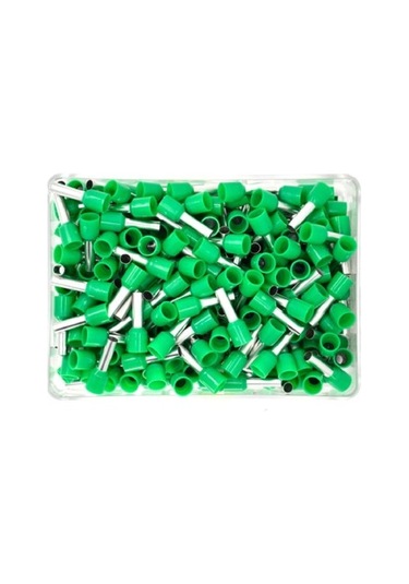 Cat E6012 ,6mm/yeşil 200-adet Kablo Yüksük