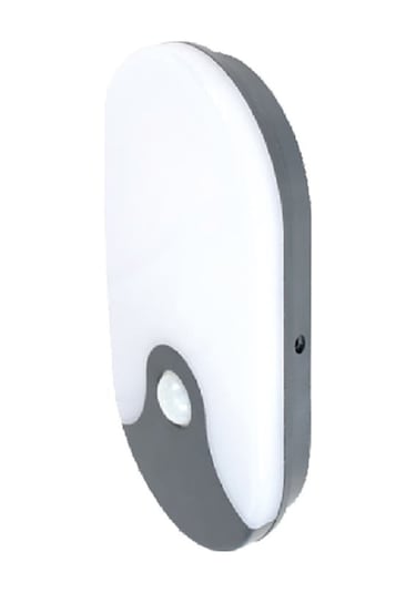 12W Sıva Üstü Led Armatür Sensörlü ( 4000K ) Ct 7093 12W-4000K Beyaz - Gri