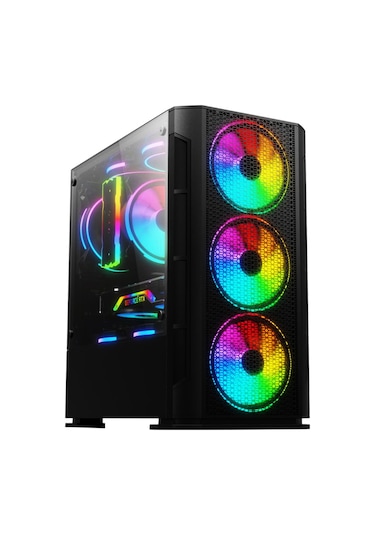 Ramtech Run Ryzen 5 5500 32 GB 512 GB M2 RX580 Free Dos Masaüstü Bilgisayar