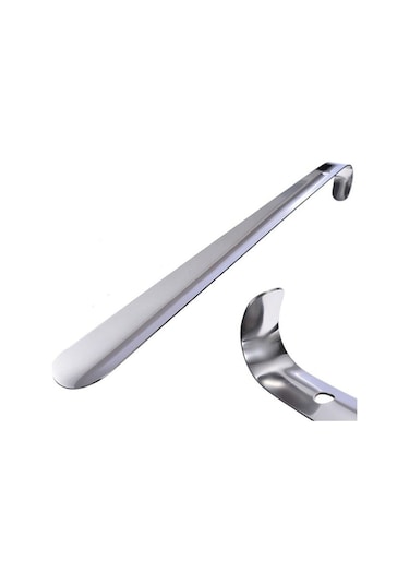 Büro Ev İçin 75cm Kerata Krom Kaplama Çelik Ayakkabı Çekeceği