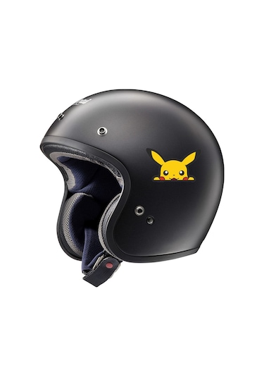 Pikachu Motorsiklet, Laptop, Kask, Araba Sticker 14x9 Cm
