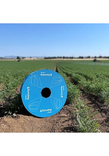 Yassı Damlama Ls 16mm Çap 08 Mil 25 Cm 2,4 Lt 2400mt