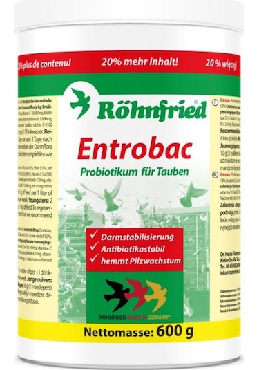 Röhnfried Entrobac Probiyotik Takviyesi 500 G +100 G