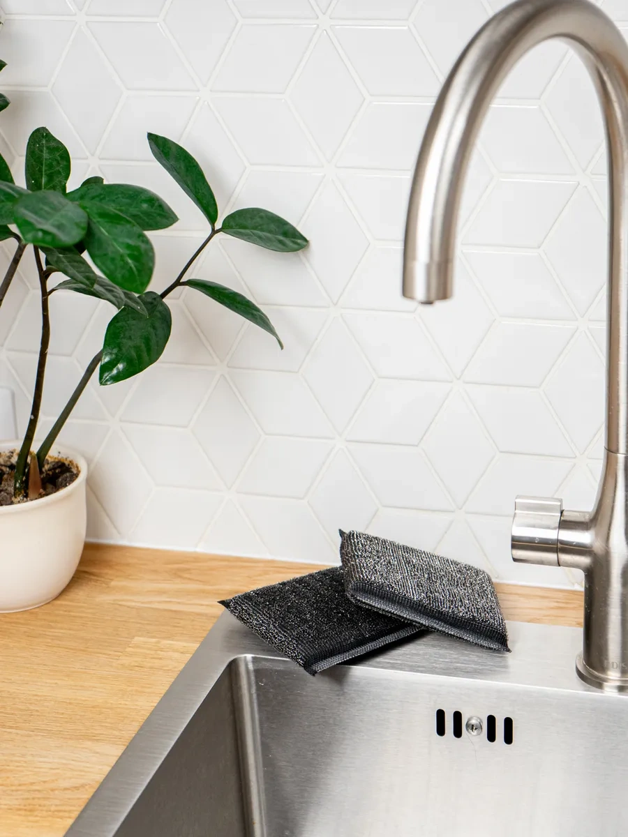 Mainstream Home Çelik İplikli Süngerler, 2 Adet 327004840