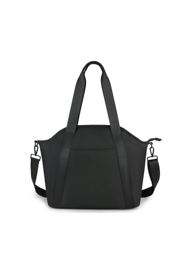 Bebek Bezi Çantası - Su Geçirmez Saklama Çantası - Bebek Arabası Bebek Çantası - Bebek Seyahat Düzenleyici - Yalıtımlı Pu Deri Bebek Bezi Çantası - Siyah Diğer