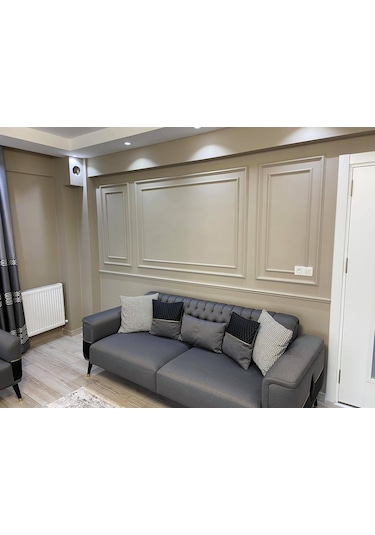 Decomanya Boyanabilir Duvar Çıtası Poliüretan Çıta Polimer Çıta