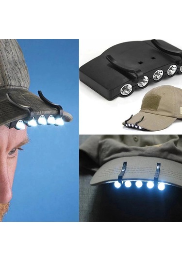 Şapkaya Takılan Lamba Wt-127 Asorti Çok Renkli