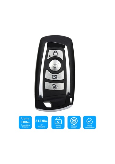 Geekyou Kb-080a 315mhz 4 Tuşlu Kopyalama Kumanda, Akıllı Kablosuz Kontrol, Alarm, Kapı, Rol Kapı Ve Elektrikli Araçlar İçin Uygulanır