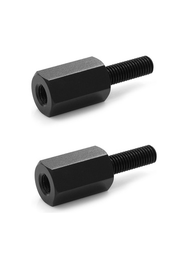 Aubyhe Can Am X3 İçin Alüminyum Alloy Siyah Koltuk Yükseltici 2 Adet