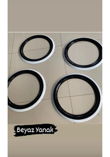 13 Jant Beyaz Yanak 4 Adet