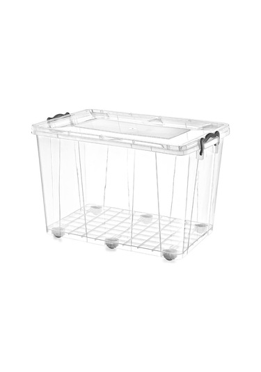 Plastart 50 Lt. Tekerlekli Saklama Kutusu Büyük Saklama Kutusu