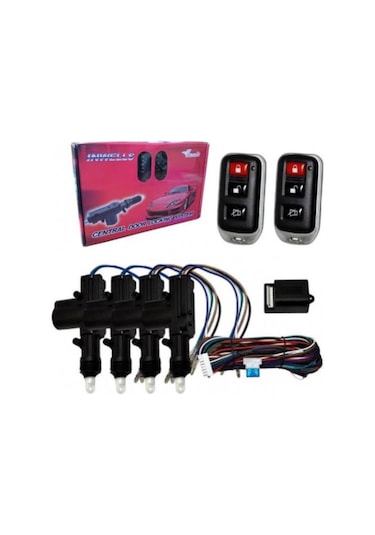 Merkezi Kilit Sistemi 12V Uzaktan Kumandalı Inwells Çift Kumanda