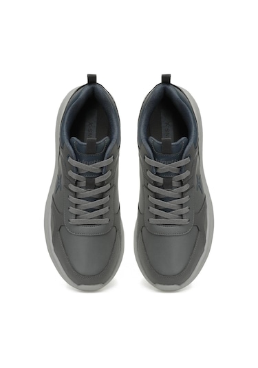 Kinetix Versatıle Pu 5pr Gri Erkek Sneakerk Spor Ayakkabı Gri