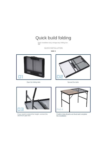 Madfox Eazy Katlanır Kamp Masası Izgaralı 001