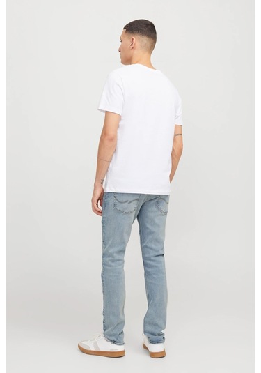 Jack & Jones Jjiglenn Erkek Jeans Mavi