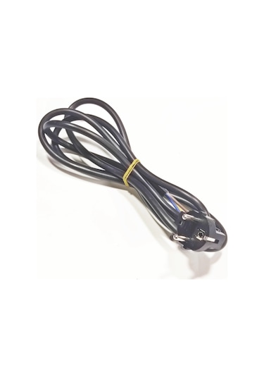 Semaver, Tost Makinesi,fritöz Ve Fırın Enerji Kablosu 2mt 3x1,5mm Siyah Renk 1 Adet