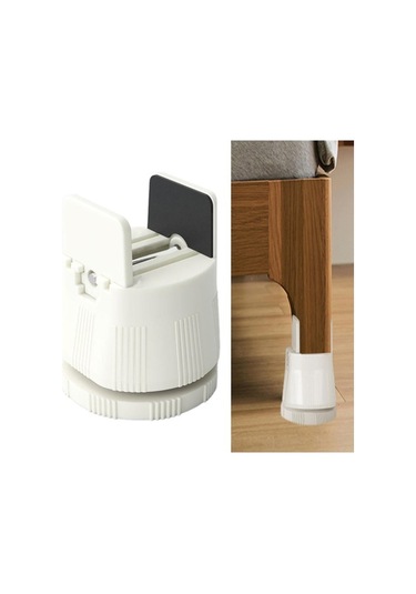 Trendooze Yatak Yükselticisi Slip Kanepe Beyaz, Multifonksiyonel Tasarım Beyaz