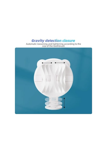 Beyaz Hdoorlink Elektrikli Diş Fırçası Yerçekimi Braketi Yapışkan Duvara Monte Diş Fırçası Kapağı Banyo Ve Mutfak İçin Elektrikli Duvar Braketi Beyaz
