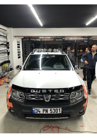 Dacia Duster Kaput Rüzgarlığı Kaput Koruyucu 3.2 Mm Kalın Plastik 2009-2017