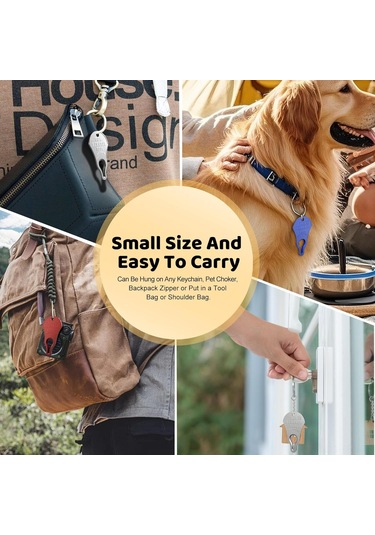 Hfambition Kedi Köpek Kenevir Çıkarıcı Aleti - Ağrısız Enkaz Alma, Dışarı Aktiviteler İçin Ultra Taşınabilir Alüminyum Araç Pembe