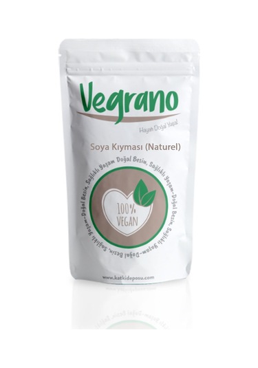 Vegrano Soya Kıyması Naturel 1 KG