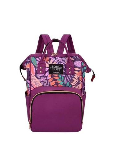 Kadın Sırt Çantası Bayan Omuz Sırt Çantaları Büyük Kapasiteli Anne Bebek Emzirme Çantaları Moda Kadın İş Dizüstü Bilgisayar Sırt Çantası Brown