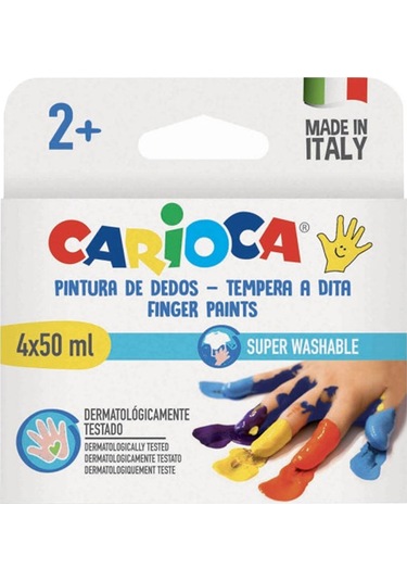 Carioca Baby Parmak Boyası 4 Renk 50ml  43173