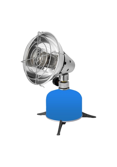 Wezone Taşınabilir Çelik Isıtıcı, Manuel Ateşleme, Gazlı Kamp Isıtıcı, Korumalı Kapağıyla Dış Mekan Isıtma, Çanta Ve Tank Tabanıyla Güvenli Taşıma