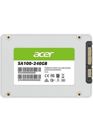 Acer Sa100 2.5'' Sata 240gb Ssd