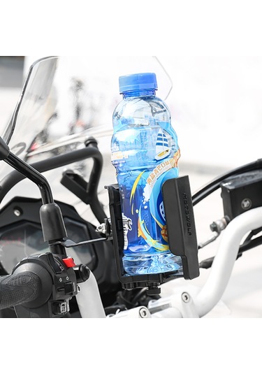 Motowolf Motosiklet Termos Pet Şişe Tutucu Ayna Bağlamalı