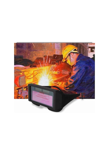 Kaynakçı Gözlüğü Kaynak Maskesi Kolormatik Otomatik Kararan