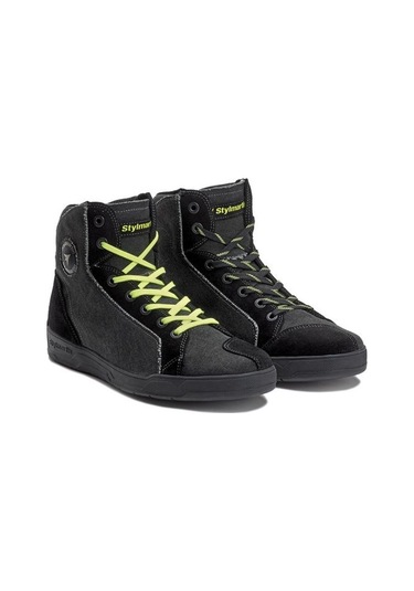 Stylmartin Shadow Black Nero Korumalı Motosiklet Ayakkabısı Siyah
