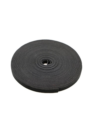 Sabit Teyp Kablosu Kravat Çift Side Naylon Güç Tel Yönetimi 3/4inch 1 Rulo Kanca 25 Yarda, Stil 1