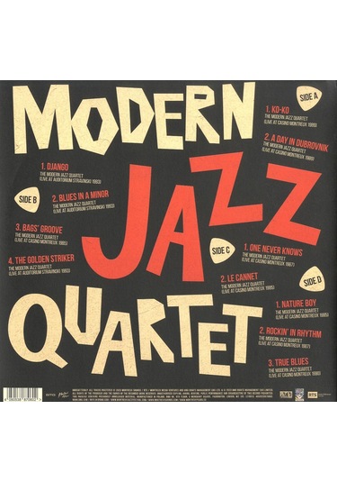 The Modern Jazz Quartet - The Montreux Years / 2 X Plak