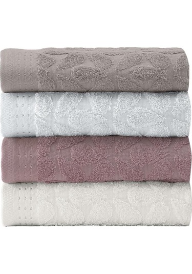 Toyigoo Toyigoo Altınbaşak Bambu 4 Lü 50x90 El Havlusu Estate Renkli